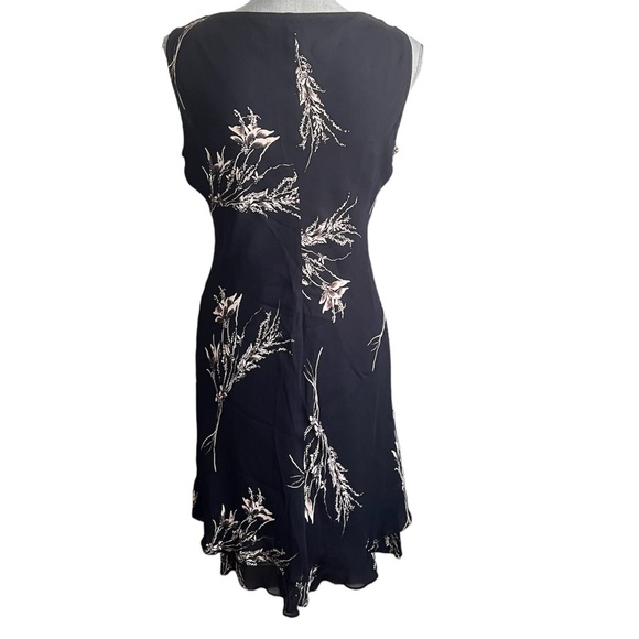 Vintage Jones NY Midi Black Dress - Picture 13 of 16